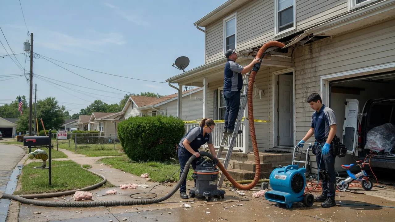 Water Damage Restoration in Triplett, MO near me